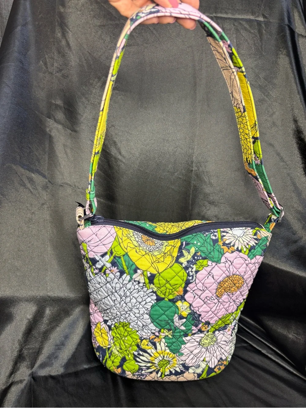 Vera Bradley Slouchy Bucket Shoulder Bag